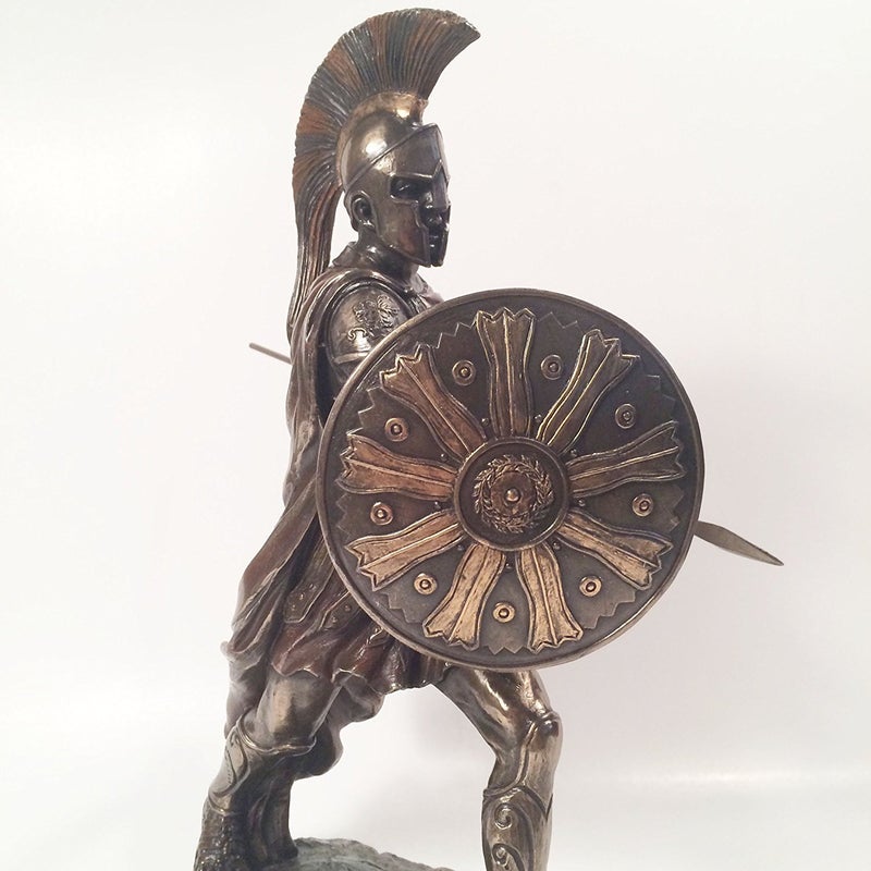 wu Sale - Achilles Unleashed with Spear & Shield Statue Sculpture Figurine Troy - Image 4